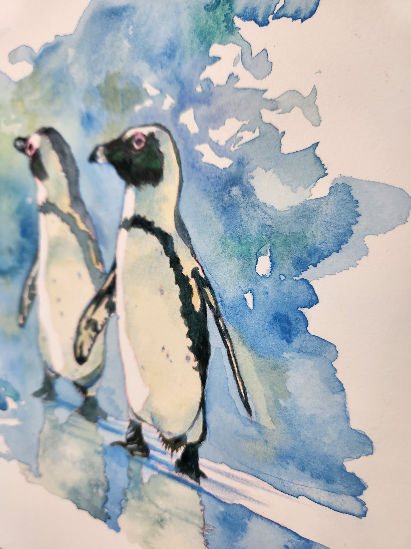 飛躍と痕跡シリーズ3No.485